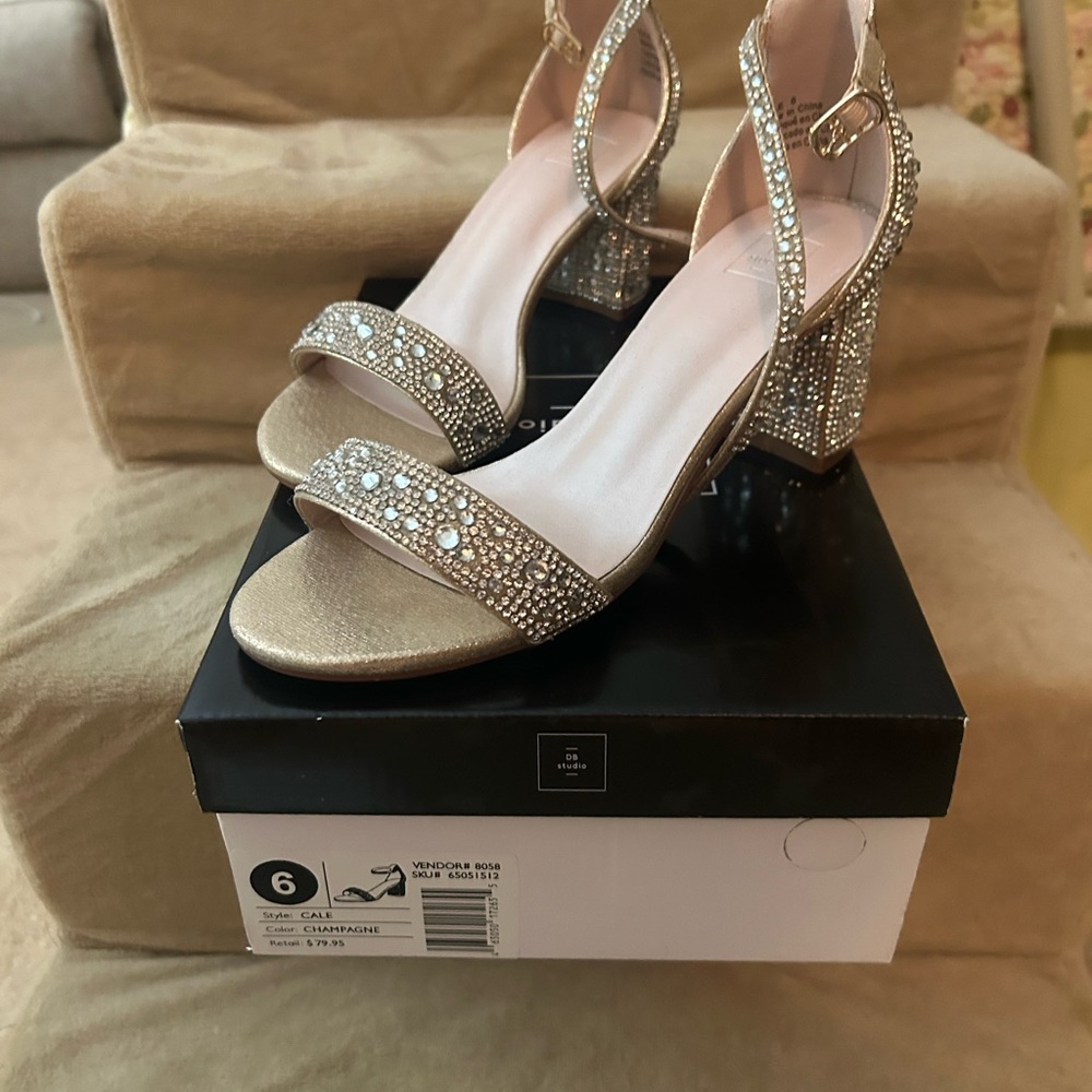 Elegant CRYSTAL Strappy Sandals